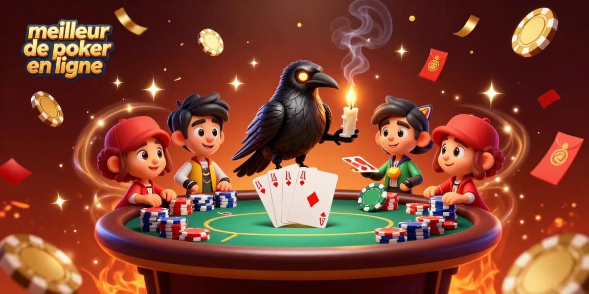 Jouez sur le meilleur site de poker en ligne et remportez des gains avec des mains de poker gagnantes.