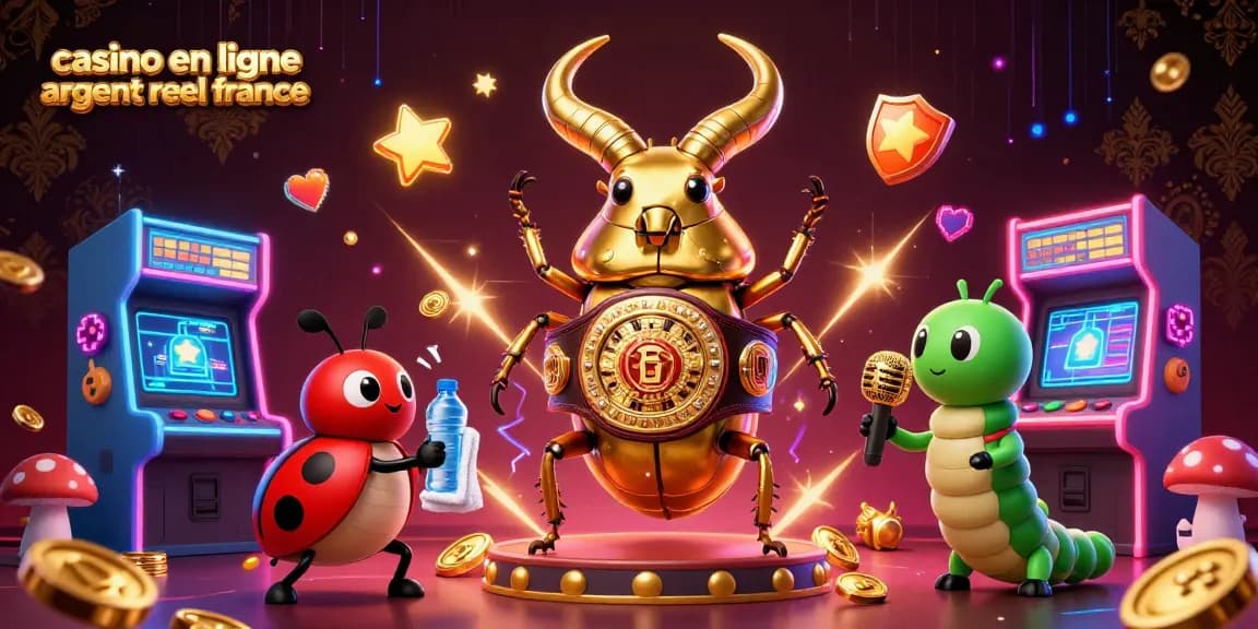 Découvrez les jeux de casino en ligne argent réel France, avec des personnages animés captivants et des éléments de jeu colorés.