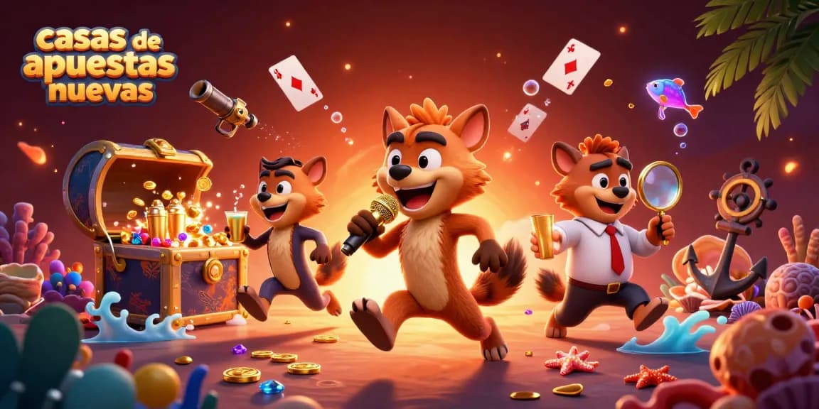 Las casas de apuestas nuevas destacan en un casino donde los hyenas animan el espacio con sus actuaciones.
