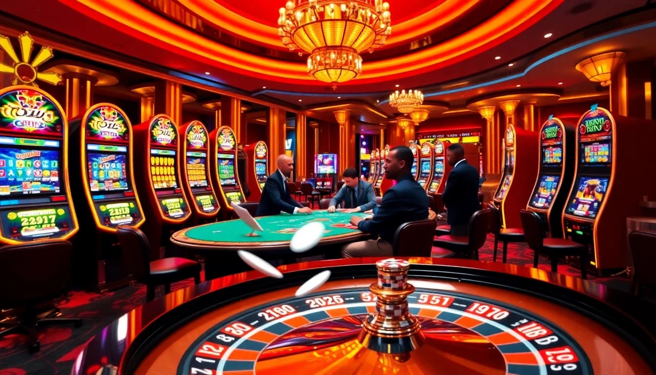 Découvrez l'excitation du meilleur casino en ligne France avec des jeux de poker palpitants et des visuels de casino vibrants.