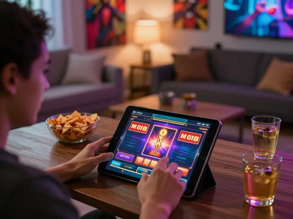 Experience engaging gameplay on paris888 with exciting interactive slots in a cozy home setting