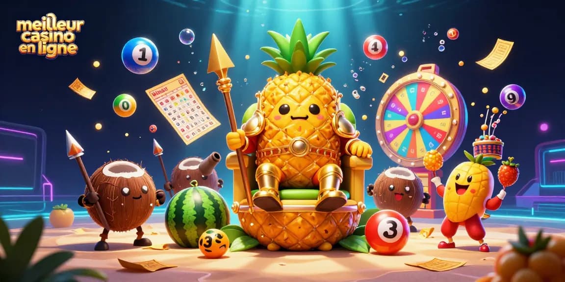 Jouer à des machines avec le meilleur casino en ligne dans cette illustration captivante.