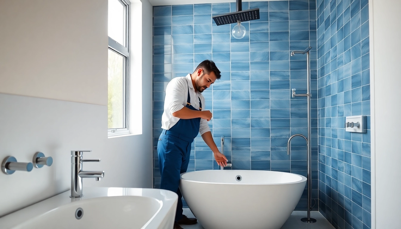 sonni sanitär GmbH zeigt professionelle Sanitärdienstleistungen in einem modernen Badezimmer.
