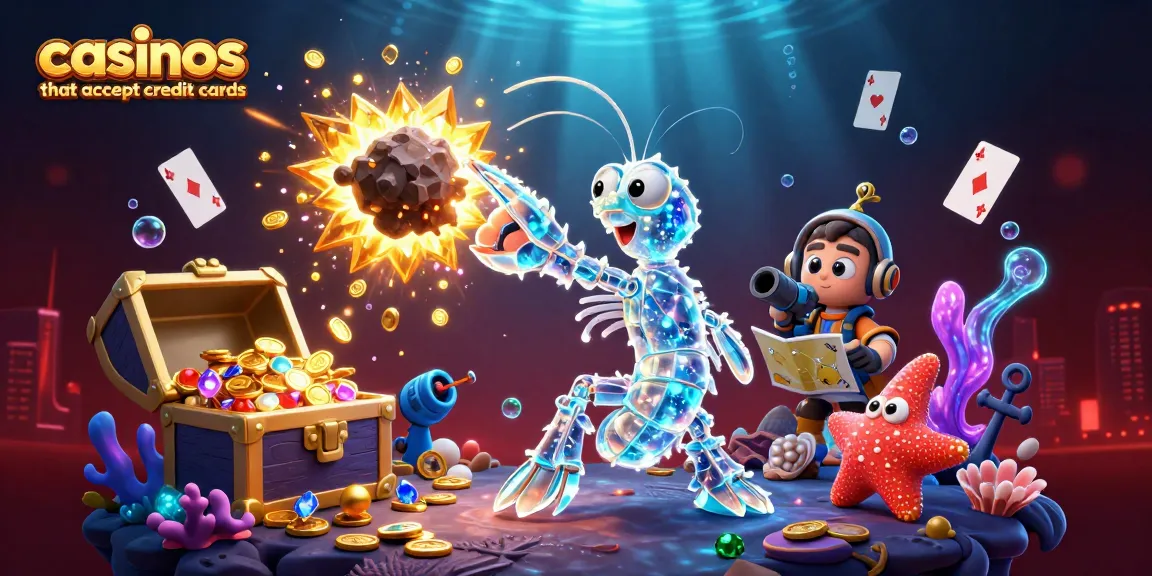 Engage with exciting casinos that accept credit cards while diving into a vibrant underwater world.