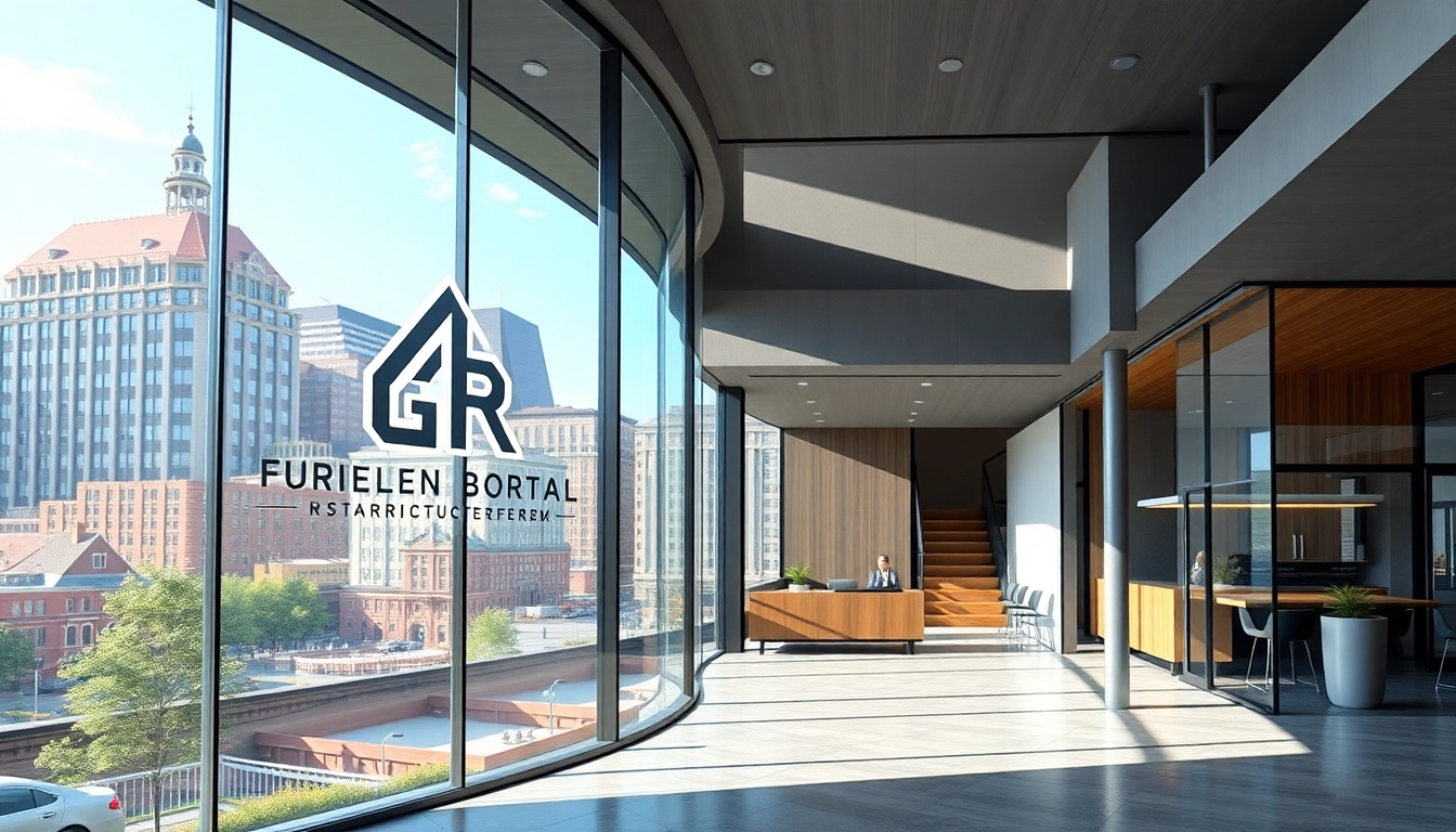Boston residential architecture firm office showcasing modern design in a vibrant urban setting.