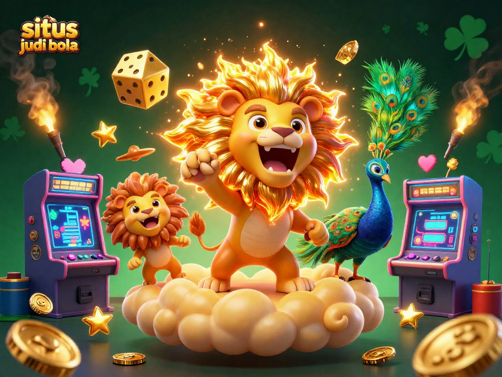 Engage in exciting games at situs judi bola with vibrant graphics and dynamic casino elements.