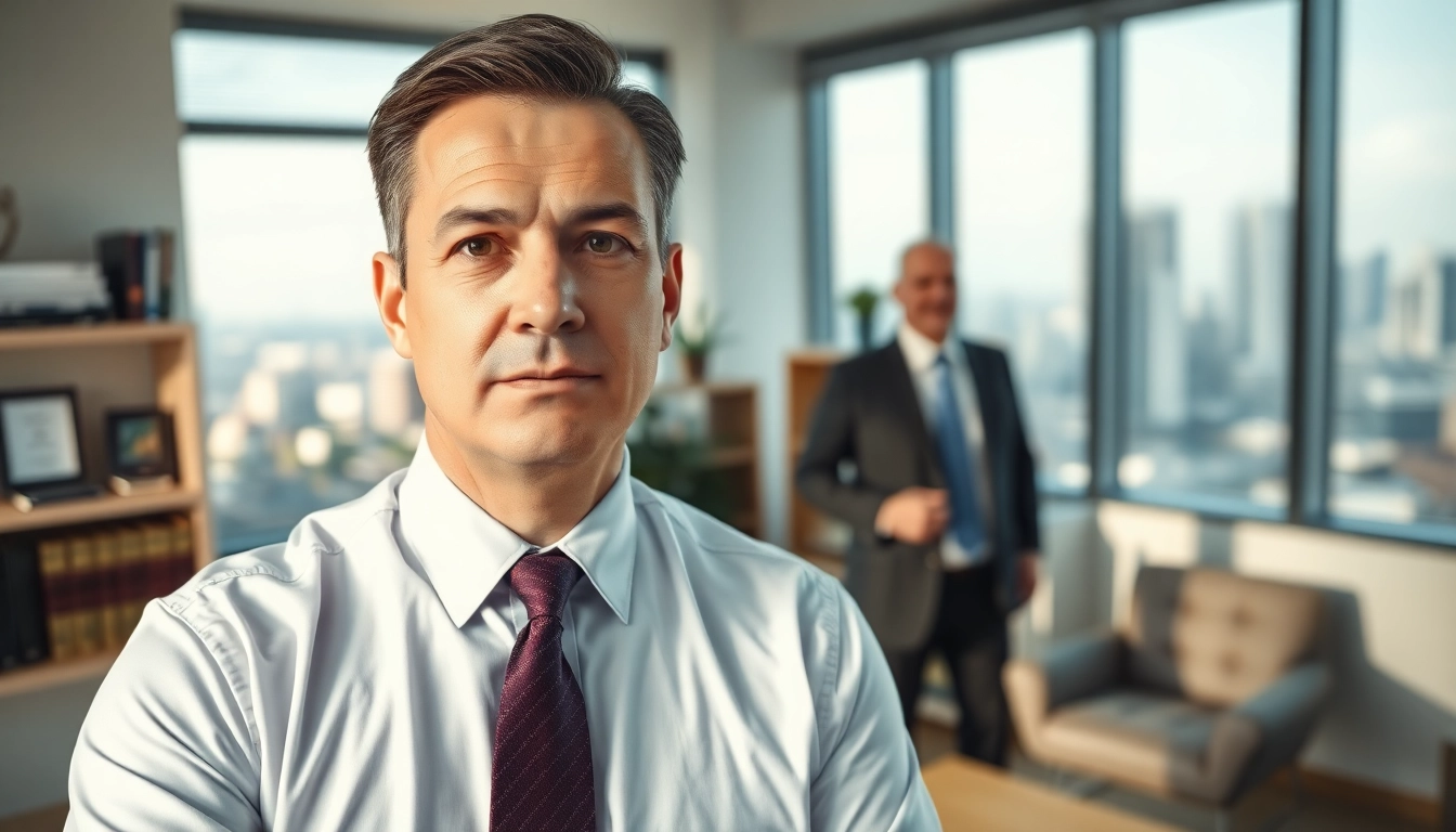 Trustworthy truck accident attorney Clearwater consulting a client in a professional office.