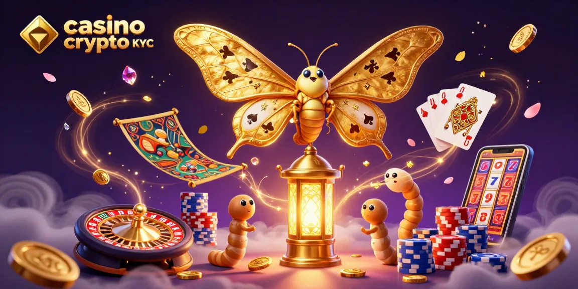 Célébrez le casino crypto sans KYC avec des scènes riches et dynamiques de jeux, pièces d'or et héros enjoués.