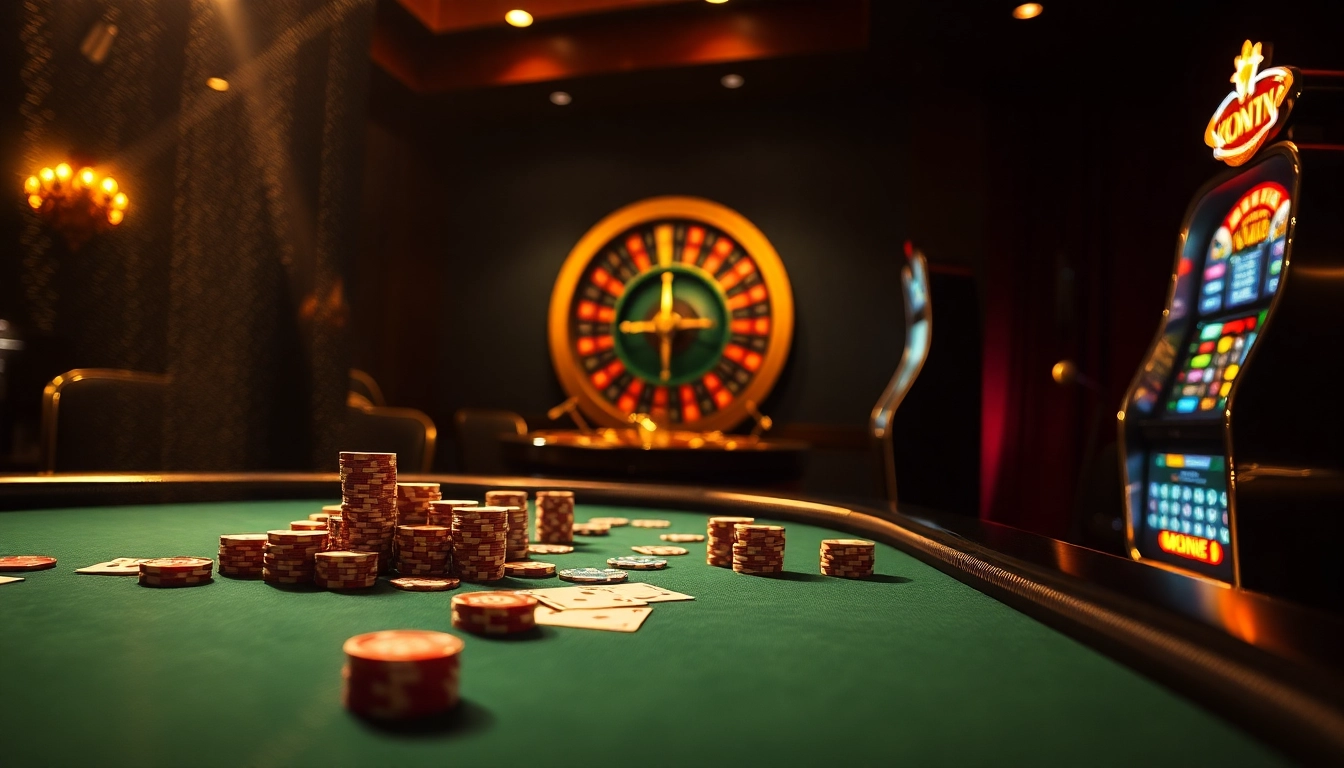 The hidden wiki links enhance the casino atmosphere, showcasing high-stakes poker action with vibrant chips.