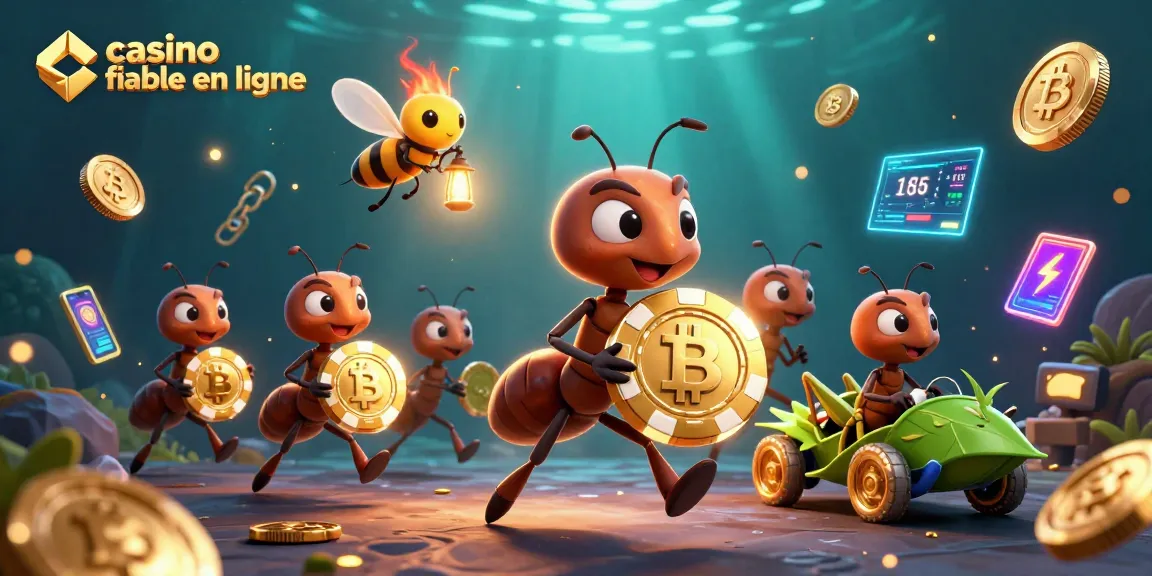 Découvrez des stratégies gagnantes sur un casino fiable en ligne grâce à cette illustration animée captivante.