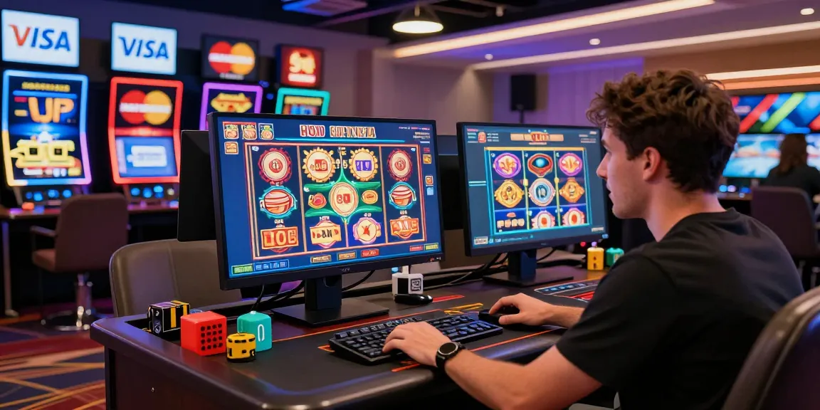 Exciting player experience at credit card casinos at ieee.org.uk with vibrant game interface and credit card promotions.