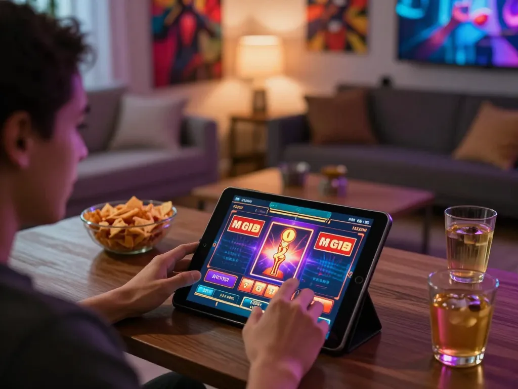 Experience engaging gameplay on paris888 with exciting interactive slots in a cozy home setting