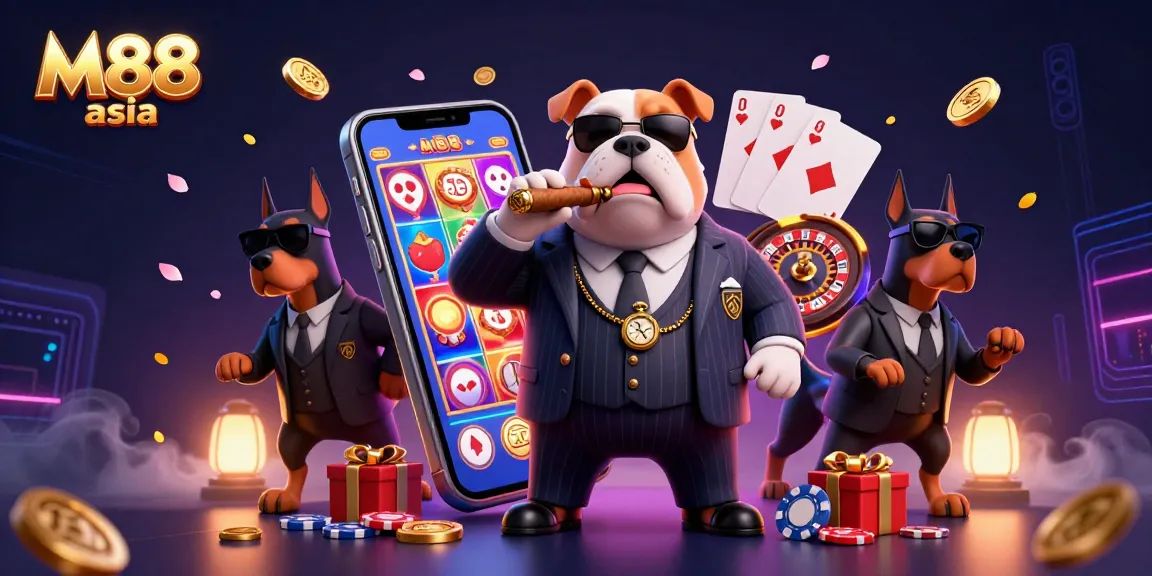 Engage with M88 asia's thrilling casino experience featuring vibrant gaming elements and dynamic characters.