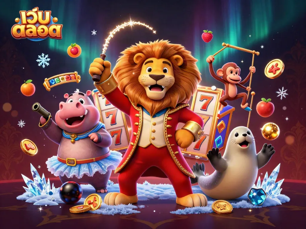 สนุกกับการเล่นสล็อตออนไลน์เว็บสล็อตในภาพ 3D พร้อมสัญลักษณ์น่ารัก ๆ