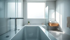 Admire the sleek design of the paroi de douche 150x200 with its clear glass and modern finishes.