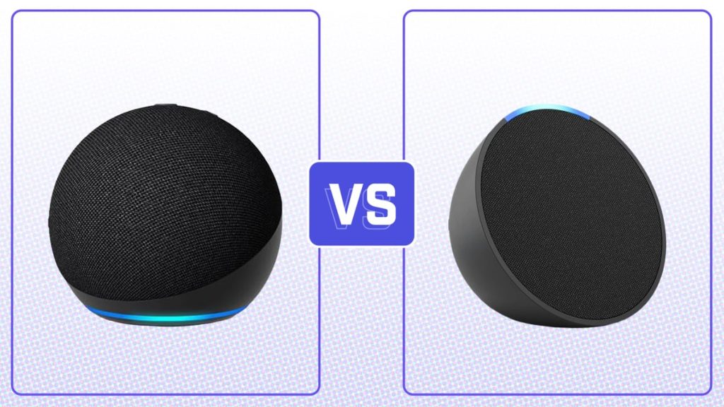 echo dot vs echo pop