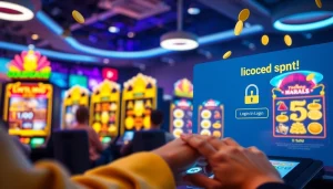 Kode4d slot gaming environment showcasing vibrant slot games and secure login features.