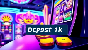 Menampilkan opsi slot deposit 1k pada antarmuka slot online yang cerah dan menarik.