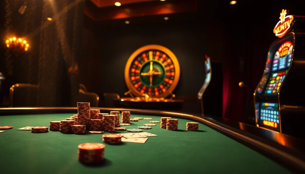 The hidden wiki links enhance the casino atmosphere, showcasing high-stakes poker action with vibrant chips.