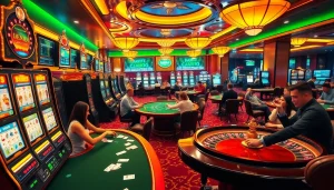 Experience high-stakes gaming action at https://nohu.business/ with thrilling casino games and vibrant atmosphere.