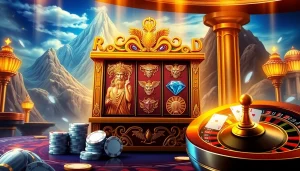 Rasakan permainan yang mendebarkan dengan mesin slot Olympus yang menampilkan simbol-simbol mitologi Yunani.