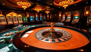 Découvrez l'atmosphère dynamique du meilleur casino en ligne France avec des jeux de roulette et de poker captivants.