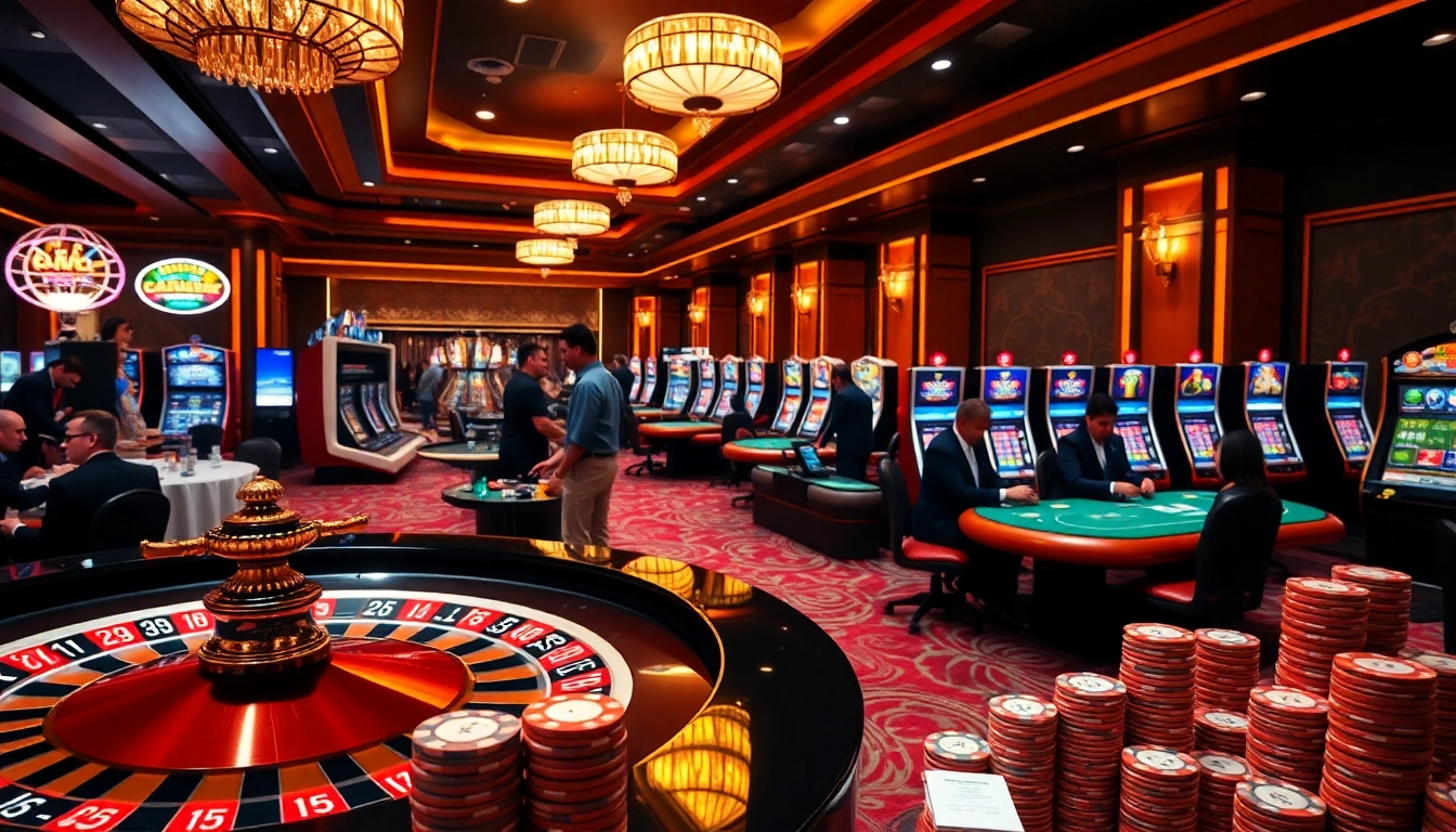 Vivez l'excitation du meilleur casino en ligne France avec des tables de roulette vibrantes et des joueurs de poker.