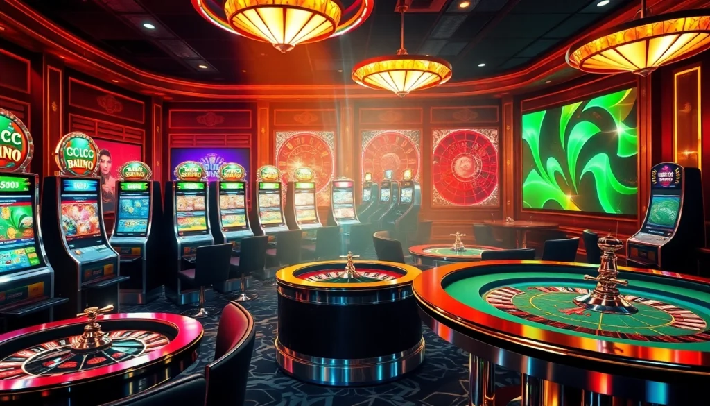 L'excitation de parier au meilleur casino en ligne France avec des machines à sous colorées et de la roulette.