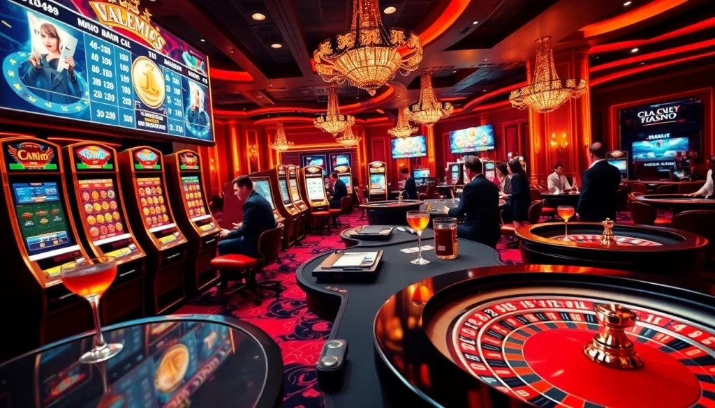 Découvrez l'excitation au meilleur casino en ligne France avec une action de jeu vibrante et une ambiance luxueuse.