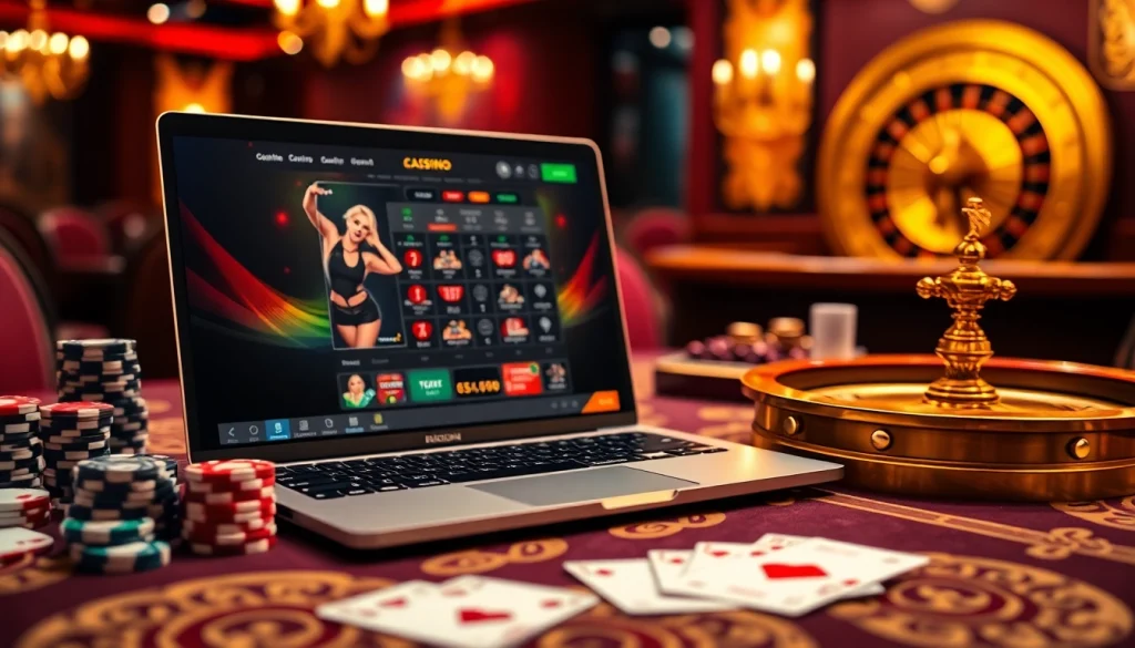 Vivez des moments palpitants au meilleur casino en ligne France avec des jetons de poker et des cartes.