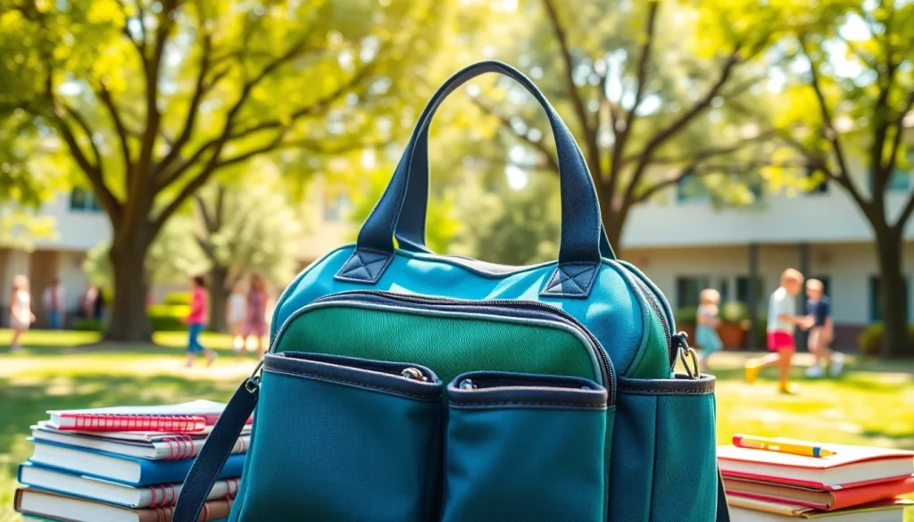 Handtasche für Schulen für stilvolle Organisation und Komfort im Schulalltag