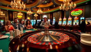 Découvrez les frissons du meilleur casino en ligne France avec une roulette vibrante, des jetons et de l'excitation.